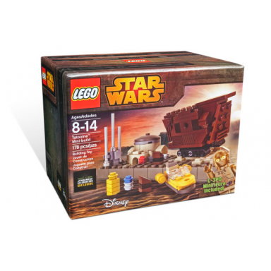 tatooine mini-build with c-3po - star wars celebration anaheim exclusive