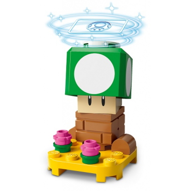 1-up mushroom super mario series 3 complete set