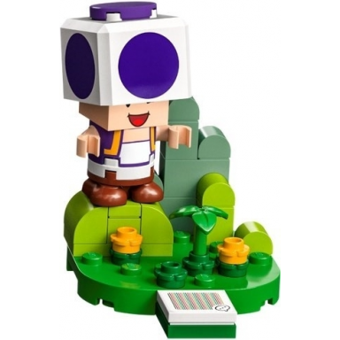 purple toad super mario series 5 complete set