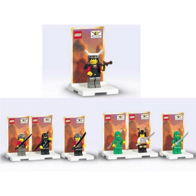 ninja minifigure packs 3-pack