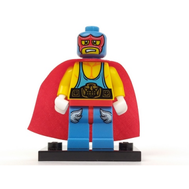 super wrestler series 1 complete set with stand and accessories