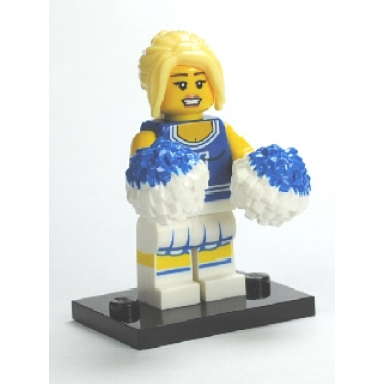 cheerleader series 1 complete set with stand and accessories
