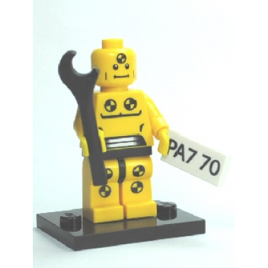 demolition dummy series 1 complete set with stand and accessories