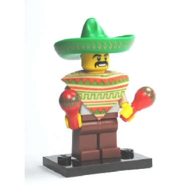mariachi maraca man series 2 complete set with stand and accessories