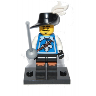 musketeer series 4 complete set with stand and accessories