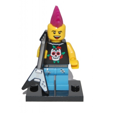 punk rocker series 4 complete set with stand and accessories
