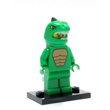 lizard man series 5 complete set with stand and accessories