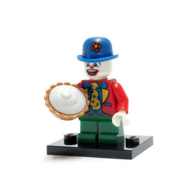 small clown series 5 complete set with stand and accessories