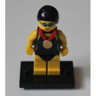 swimming champion series 7 complete set with stand and accessories