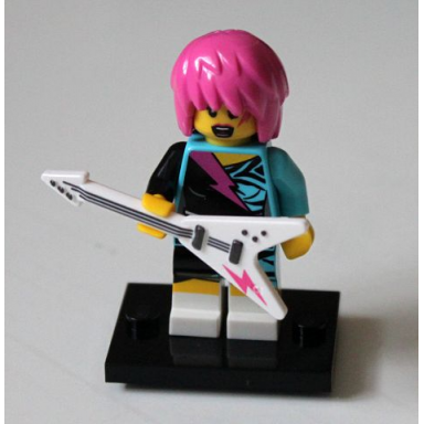rocker girl series 7 complete set with stand and accessories
