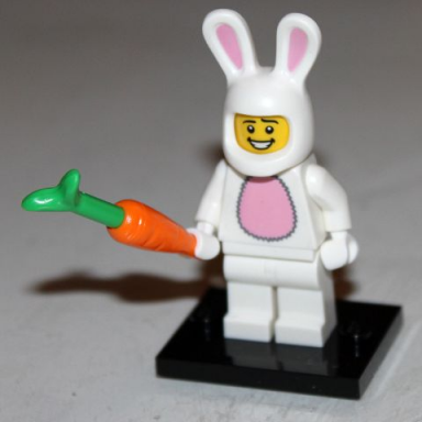 bunny suit guy series 7 complete set with stand and accessories