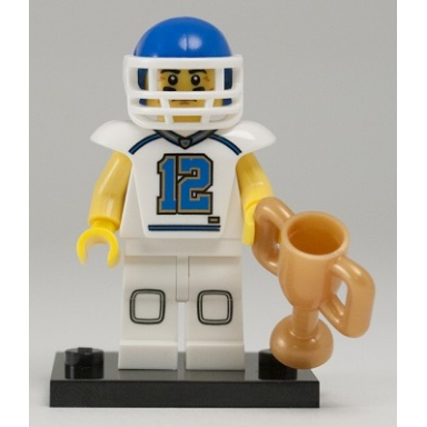 football player series 8 complete set with stand and accessories