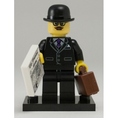 businessman series 8 complete set with stand and accessories