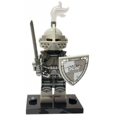heroic knight series 9 complete set with stand and accessories