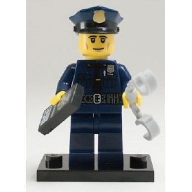 policeman series 9 complete set with stand and accessories