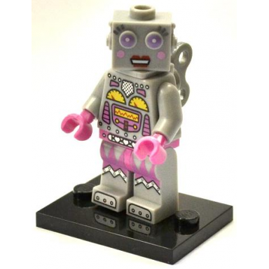 lady robot series 11 complete set with stand and accessories