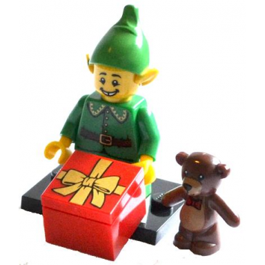 holiday elf series 11 complete set with stand and accessories