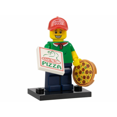 pizza delivery guy series 12 complete set with stand and accessories