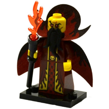 evil wizard series 13 complete set with stand and accessories