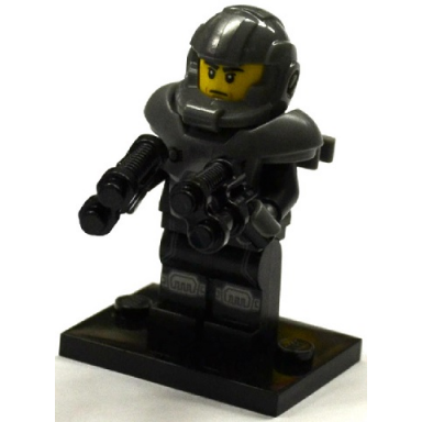 galaxy trooper series 13 complete set with stand and accessories