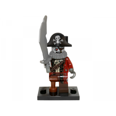 zombie pirate series 14 complete set with stand and accessories