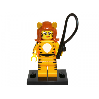 tiger woman series 14 complete set with stand and accessories