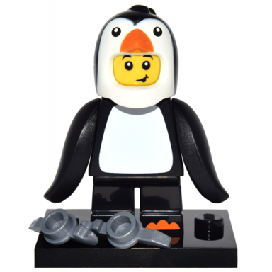 penguin boy series 16 complete set with stand and accessories
