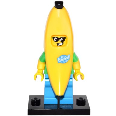 banana guy series 16 complete set with stand and accessories