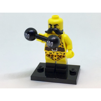 circus strongman series 17 complete set with stand and accessories