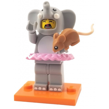 elephant costume girl series 18 complete set with stand and accessories