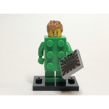 brick costume guy series 20 complete set with stand and accessories