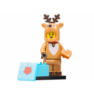 reindeer costume series 23 complete set with stand and accessories