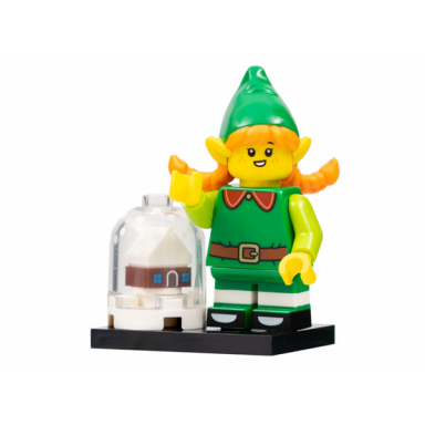 holiday elf series 23 complete set with stand and accessories