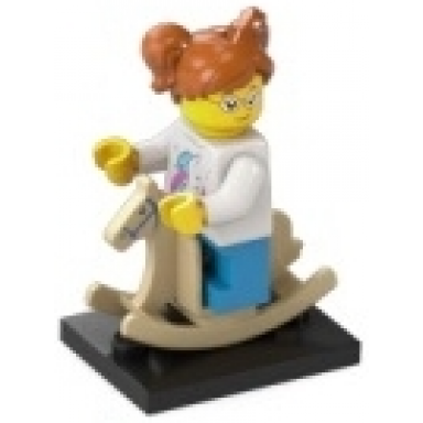 rockin horse rider series 24 complete set with stand and accessories