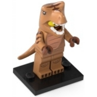 t-rex costume fan series 24 complete set with stand and accessories