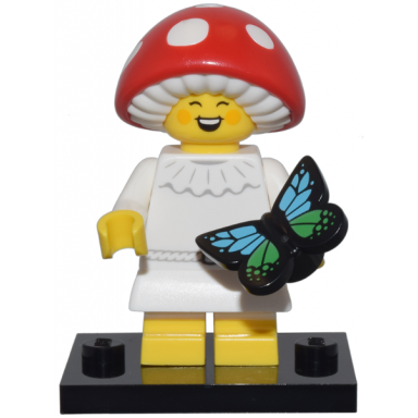 mushroom sprite series 25 complete set with stand and accessories