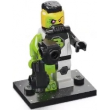 blacktron mutant series 26 complete set with stand and accessories