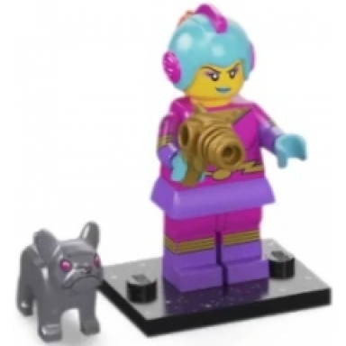 retro space heroine series 26 complete set with stand and accessories