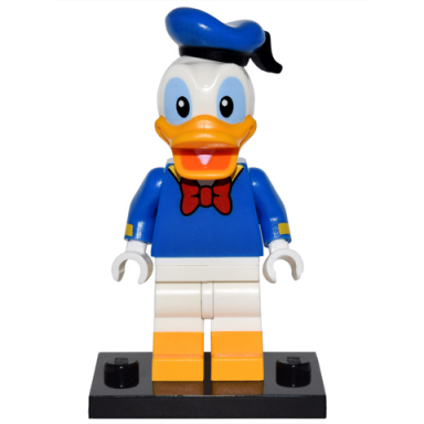 donald duck disney series 1 complete set with stand and accessories