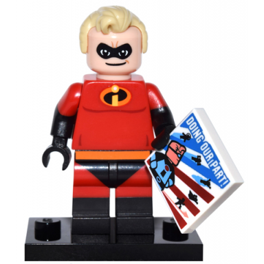 mr incredible disney series 1 complete set with stand and accessories