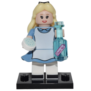alice disney series 1 complete set with stand and accessories