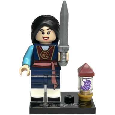 mulan disney 100 complete set with stand and accessories