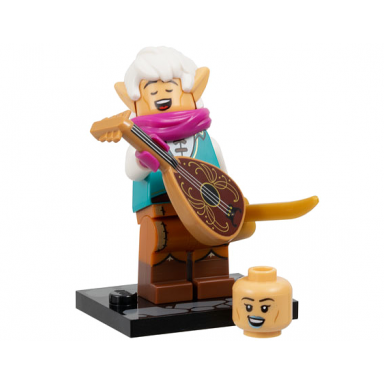 elf bard dungeons dragons complete set with stand and accessories