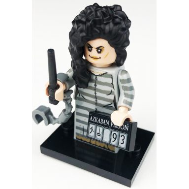 bellatrix lestrange harry potter series 2 complete set with stand and accessories