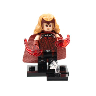 the scarlet witch marvel studios series 1 complete set with stand and accessories