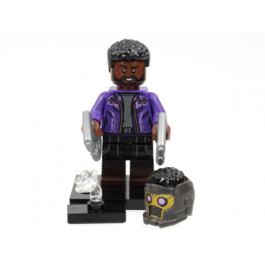 tchalla star-lord marvel studios series 1 complete set with stand and accessories