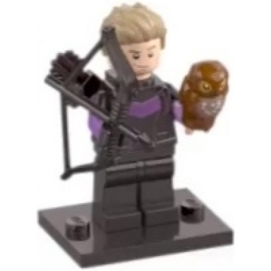 hawkeye marvel studios series 2 complete set with stand and accessories