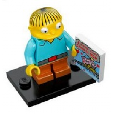ralph wiggum the simpsons series 1 complete set with stand and accessories