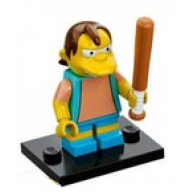 nelson muntz the simpsons series 1 complete set with stand and accessories
