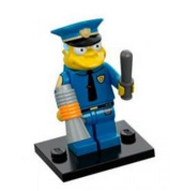 chief wiggum the simpsons series 1 complete set with stand and accessories